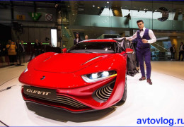 Новый чрезвычайно мощный электрокар от компании NanoFLOWCELL