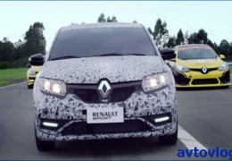 Renault Sandero RS ловкий и быстрый